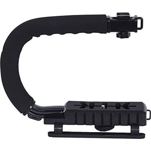 2021 New Camera Smartphone Stabilizer Foldable Handle Grip Handheld Video Rig Universal