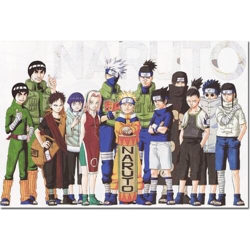 Full circle diamond crafts diamond embroidery animation Ninja poster 5D diamond painting Mosaic embroidery home decoration