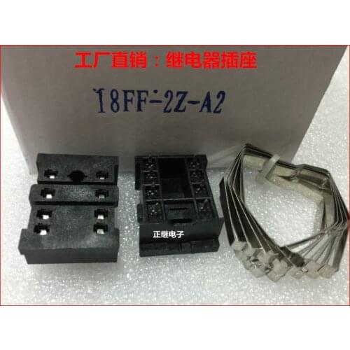The relay socket 18FF-2Z-A2 is suitable for MY2N-J HH52P 18FF-2Z