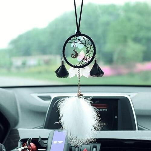 Romantic Dream Catcher Car Pendant Hand Made Living Room Interior Decoration Gifts For Friends Meaning Blessing Best Wishes