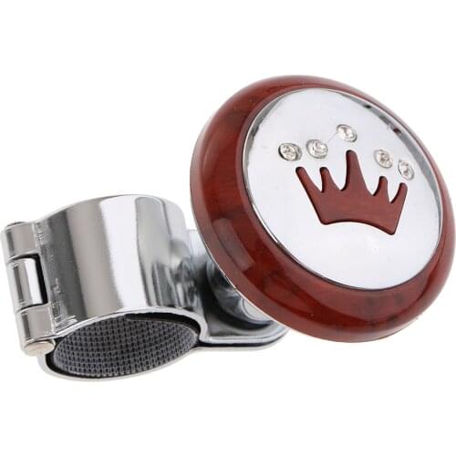 Steering Wheel Aid Power Handle Assister Spinner Knob For Car Truck 65x45mm