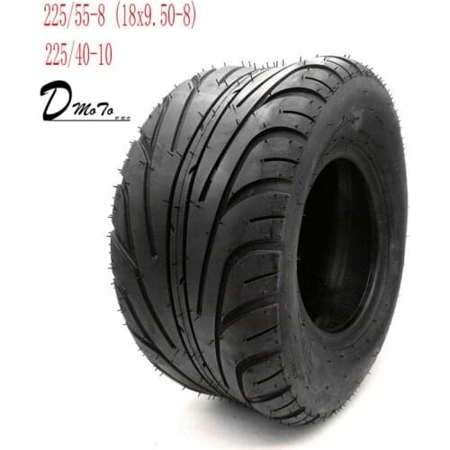 225/55-8 Tire 225/40-10 Tyre 18x9.50-8 Front or Rear 8inch 10inch 6PR Electric Scooter Vacuum Tires For Harley Chinese Bike
