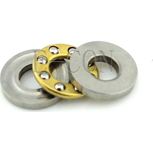1/5/10 PCS F4-9M Axial Thrust Ball Bearings 4mm x 9mm x 4mm