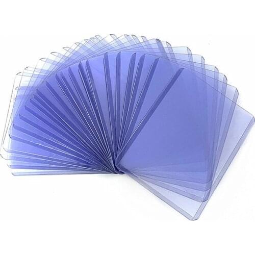 5/10Pcs 35PT PVC Top Loader 3X4" Cards Outer Protector Gaming Trading Card Holder Sleeves Toploader for Board Game Sports Card