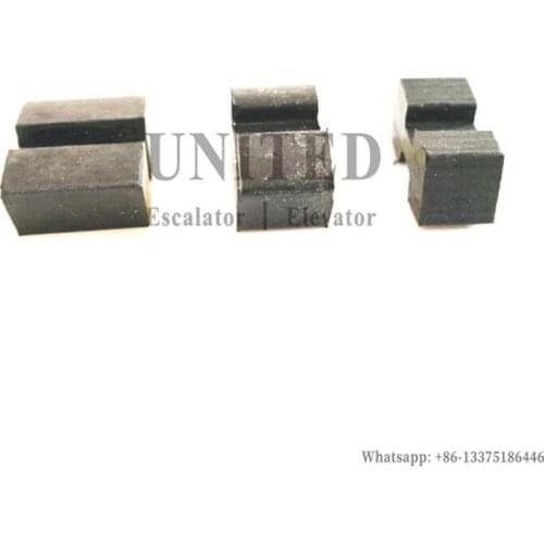 6pcs Escalator Coupling Rubber Pad Use For B95 B110