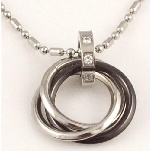 CHIMDOU fashion stainless steel skull pendant cross necklace link chain for men AP1679