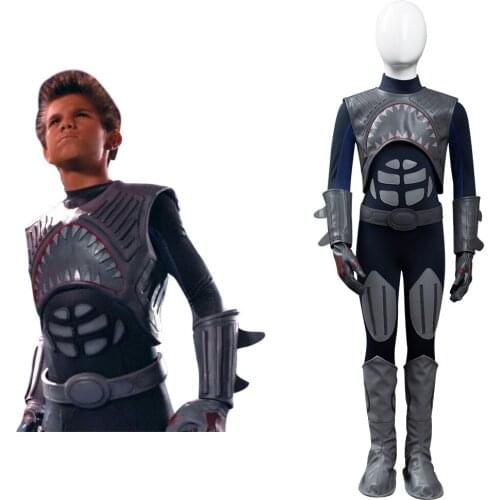 The Adventures of Shark Boy & Lava Girl-Children Kids Shark Boy Cosplay Costume Jumpsuit Outfits Halloween Carnival Suit