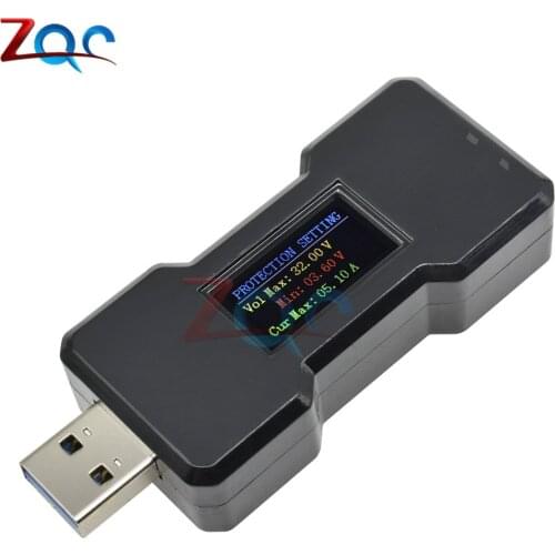 FNB18 USB tester DC Digital voltmeter amperimetro current voltage meter amp volt ammeter detector power bank charger indicator