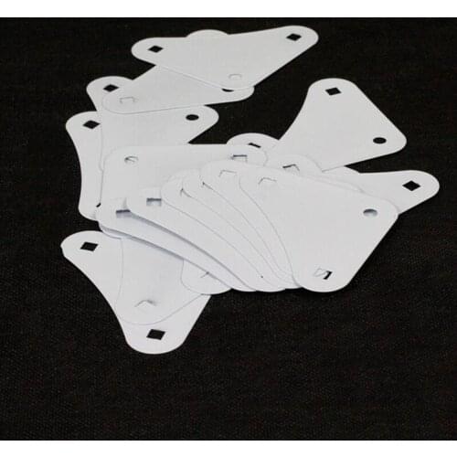 Angle steel shelf material screw fixed triangular iron 75X75MM X100