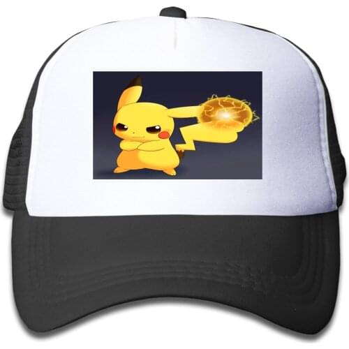 Pokemon Pikachu Children Outdoor Sport Baseball Cap Spring And Summer Fashion Adjustable Men Women Caps Fashion Hip Hop Hat Gift