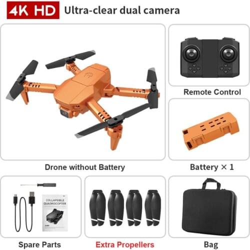 Quadcopter 4K HD Single Camera Height Foldable Mini Drone Wifi FPV Drone 4 Channel Headless Mode Quadcopter
