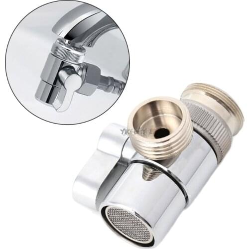 Bathroom Kitchen Brass Sink Valve Diverter Faucet Splitter to Hose Adapter M22 X M24 M03 dropship