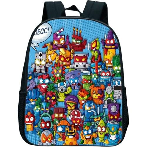 2021 New Super Zings School Rucksack Bag kindergarten Backpack Children Casual Daypack Super Zings Backpacks Kids' Preschool Bag