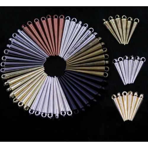 Pendants Spike Tear Rivet Punk Studs And Spikes Earring Cone Acrylic For Charms Necklace Jewelry DIY Findings 34mm/23mm 50Pcs