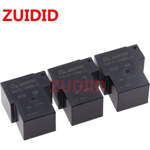 Relay SLA-S-105DMJ-G SLA-S-112DMJ-G SLA-S-124DMJ-G 5VDC 12VDC 24VDC 40A 277VAC 4PINS