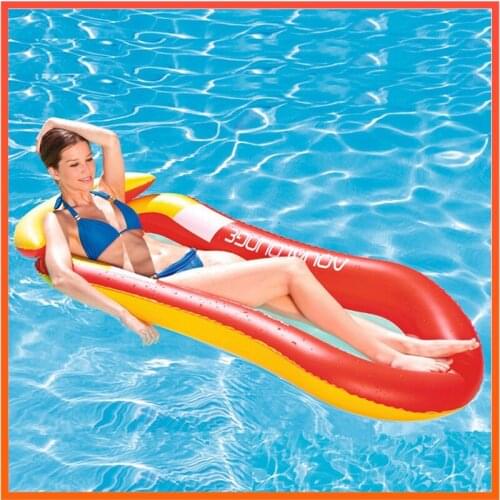 Lounge float Water Hammock Float Lounger Pool Float Bed Beach Inflatable Lounge Bed Chair Swimming Float Kids Adults