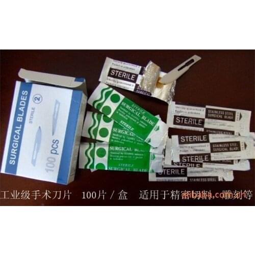 100pcs/Lot #11 surgical blade hobby knife repair blade cutting blade industrial blade