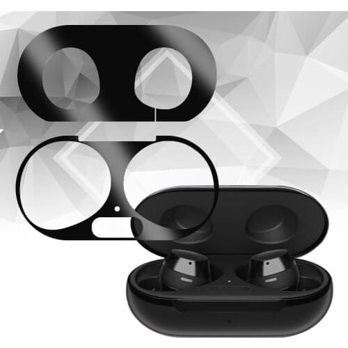 2Pcs Dust Guard Earphone Case Protect Film Sticker for Samsung Galaxy Buds Plus exquisite durable Simple smooth line design