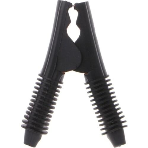 2 Pcs Vehicle Battery Charger Crocodile Alligator Booster Testing Clip Clamp