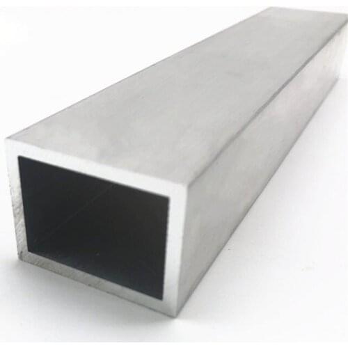 30mm*40mm*3mm square tube aluminum alloy hollow pipe rectangle straight duct vessel 100/200/300/400/500/550mm length