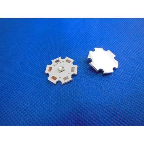 5PCS Cree XPE XLamp XP-E Blue 470-475NM 1W 3W LED Light Emitter w/20mm Star base