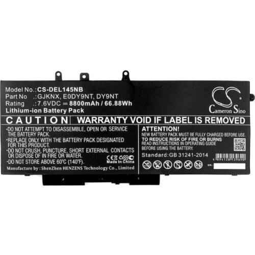 Cameron Sino 8800mAh battery for DELL Latitude 14 5491 15 5591 5280 5290 5480 5490 5495 5580 5590 Precision 3520 3530 0DY9NT