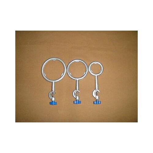 Aluminum Metal Support Ring Dia.50mm 65mm 85mm, Base with Jackscrew