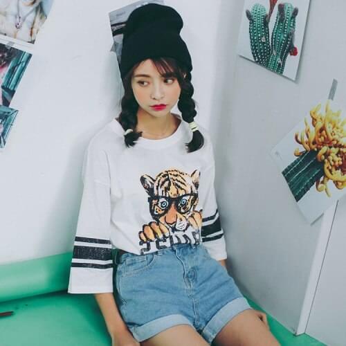 AUFYSO Women's T-shirts With Print