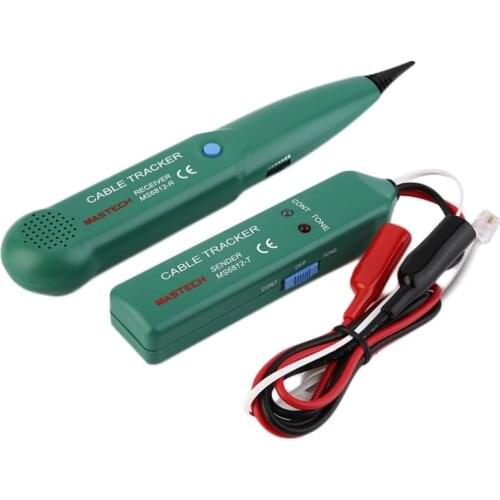Free Shipping MASTECH MS6812 Telephone Phone Wire Network Cable Tester Line Tracker