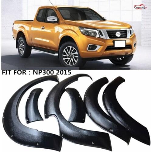 CITYCARAUTO CAR STYLING MOULDING EYEBROW FENDER FLARE WILDTRAK ACCESSORIES MUDGUARDS FIT FOR NISSAN ANAVARA NP300 CAR 2015-2017