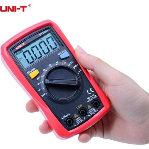 Megohmmeter Digital Multimeter UNI-T UT33A+ Palm size Ammeter Multitester automatic range Digital Multimeter DC/ AC Resistance