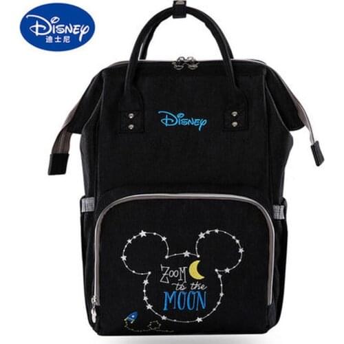 Disney Mickey Minnie diaper bag cartoon mother bag fashion backpack multifunctional handbag baby bottle insulation backpack