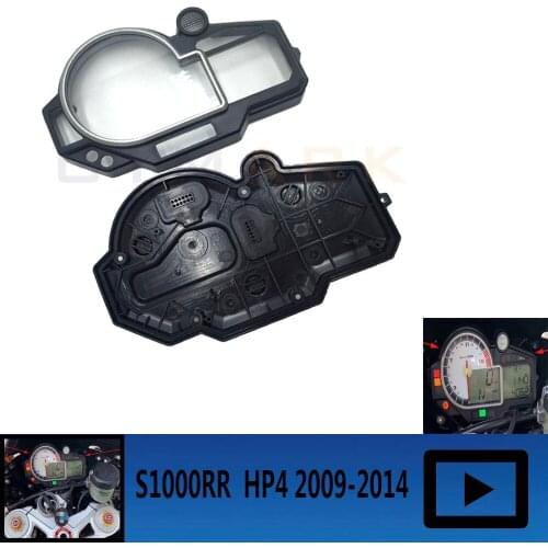 For BMW S1000RR S1000 RR S 1000RR HP4 2009-2014 2013 2012 2011 Motorcycle Speedometer Tachometer Speedometer Meter Box Cover