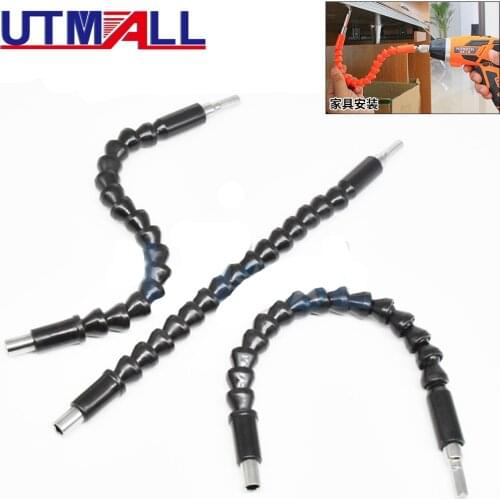300MM Flexible Shaft Connecting Rod Link Electric Drill Bits Connect Link Electric Screwdriver Cardan Universal Shaft Power Tool
