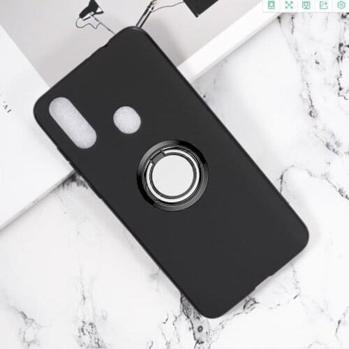 For ZTE Blade V10 Vita Back Ring Holder Bracket Phone Case Cover Phone TPU Soft Silicone Cases for ZTE Blade V10 6.26"