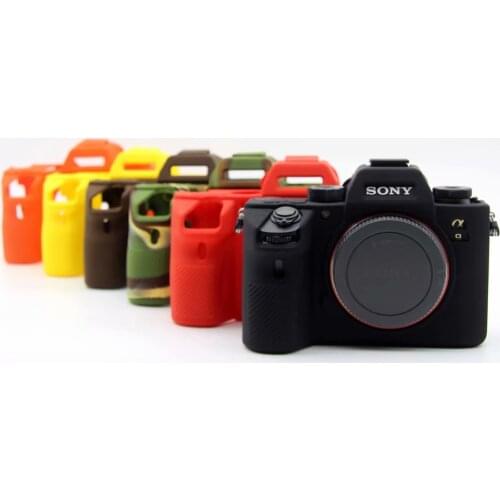 Soft Silicone Rubber Camera Protective Body Case Cover For Sony A7 III A7RIII A7III A7M3 A7R3 / A9 Camera Bag