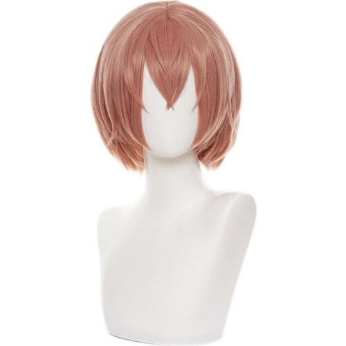 Anime Tokyo Revengers Tachibana Hinata Short Pink Cosplay Wig Synthetic Hair Halloween Carnival Party Wigs For Women Peruca