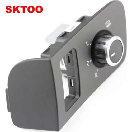 SKTOO Fit for Volkswagen VW Touran rearview mirror switch knob/Rear view mirror adjustment switch/Mirror knob