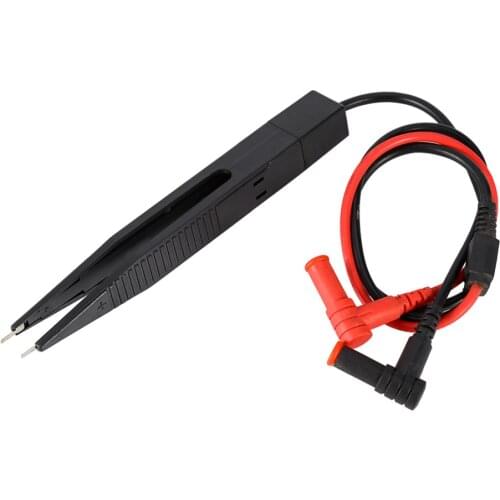SMD Inductor Test Clip Probe Tweezers for Resistor Multimeter Capacitor High Quality Meter Clip probe for SMD components measure