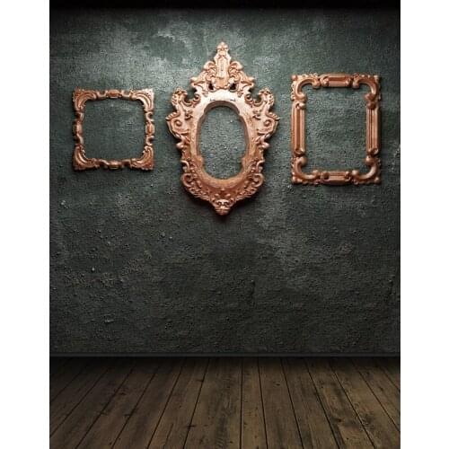 TR Digital Printing Photography Backdrops Wood Frame Wall Photo Backdrops Wood Floor Brick Wall For Children Wedding Backgrounds