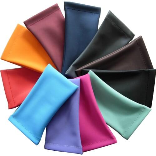 Water proof squeeze top eyeglass spring vinyl soft pouch slip-in eyewear case sunglass case spectacle box