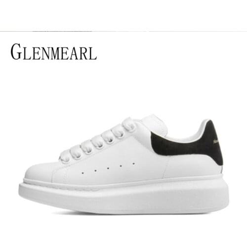 Women White Flats Sneakers Brand Fashion Run Sports Shoes Flats Round Toe 2021 New Winter White Fashion Sneakers