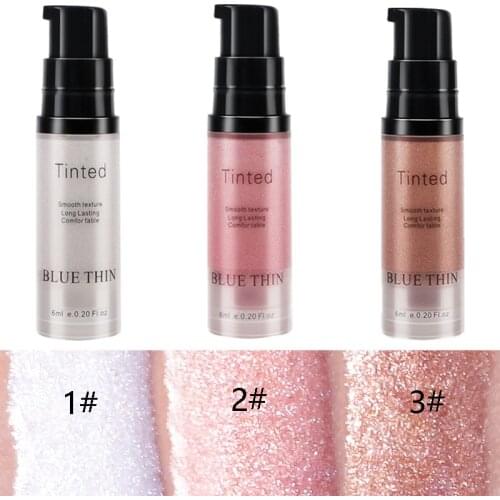 3 Color Face Brighten Glow Women Primer Make Up Cream Ultra-Smooth HighlighterInvisible Pores Concealer