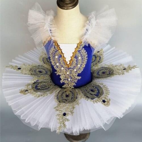 Led Light Professional Ballet Tutu Blue Red Swan Lake Adult Kids Child Ballet Dance Costume Girls Women Ballerina Party Dress