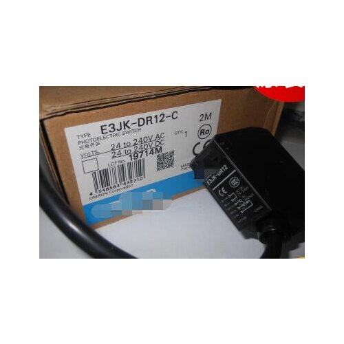 Free Shipping 1pcs/lot Authentic Diffuse reflection type photoelectric switch E3JK-DR12-C