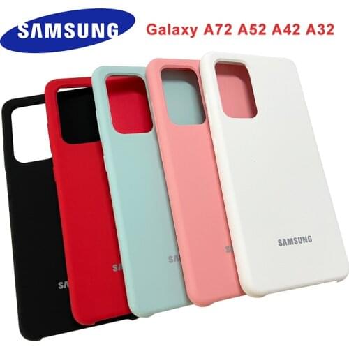 Samsung Galaxy A52 A72 5G Case Silky Liquid Silicone Cover Soft-Touch Back Protective Case For Samsung Galaxy A72 A52 A42 A32