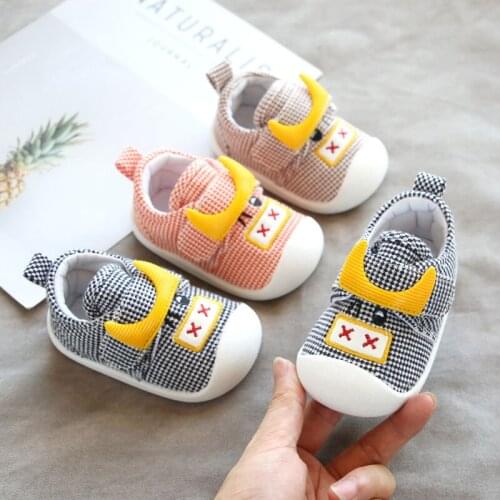 1-3 years Spring Infant Toddler Shoes Girls Boys Casual Shoes Non-slip Comfort Soft Bottom Cartoon Kids Baby First Walkers Shoes