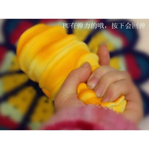 Simulation bread soft PU baked rebound Loaf food vegetable fruit pretend play House toy Childrens kitchen decorate teaching aid