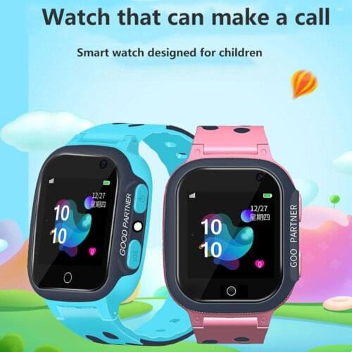 Hot Sale For Children S16 SOS GPS Locator Waterproof Camera Lighting 2G Network Touch Kids Smart Watch