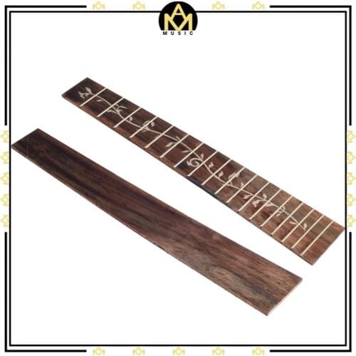 Ukulele Fingerboard For 26 Inch Tenor Tree Rosewood UkulelePart DIY Replacement
